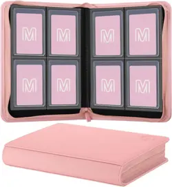 Toploader Binder,4-Pocket Side Load Trading Card Album, Holds 128 Cards with ... - Image 2