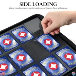 GEAoffice Turquoise 12-Pocket Card Binder - Ringless Album for 720 Trading Cards - Image 5