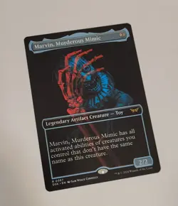 MTG Marvin Murderous Mimic 367 Showcase Duskmourn DSK 2024 Borderless TCG Card - Image 1