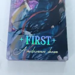 Fu Rong Bird Chinese Snowglobe Thick Acrylic Trading Card Anime Waifu NEW - Image 3
