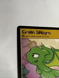 Neopets TCG Trading Card Promo Green Shoyru 2003 NEW Sealed RARE - Image 2