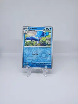 051/191 QUAXWELL | COMMON REVERSE HOLO | SURGING SPARKS POKEMON CARD - Image 1
