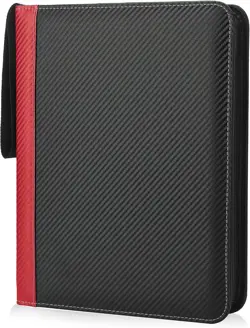 9 Pockets Trading Card Binder with Sleeves Card Organizer, 900 Double Sided P... - Image 2