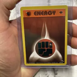Pokemon TCG 127/132 Fighting Energy Gym Challenge 1st Ed NM/MT Nintendo Card Vtg - Image 1