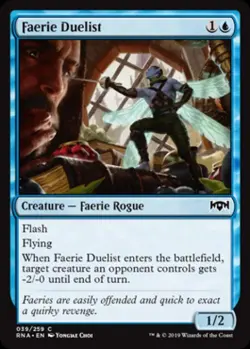 Faerie Duelist - Near Mint MTG Ravnica Allegiance - Image 1
