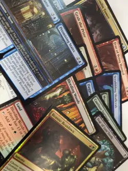 MTG Lot of 12 Duskmourn DSK Cards 2024 Reg Foil Rare Uncommon Common Land TCG EN - Image 1