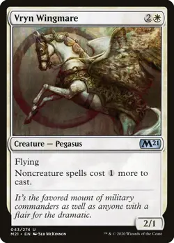 1x - Vryn Wingmare - #43 - Core Set 2021 - CUC NM MTG - Image 1
