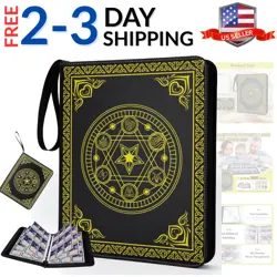 9 Pocket Card Binder for MTG/YGO/PTCG/Game Cards, Holds 900 Cards, Collector ... - Image 1