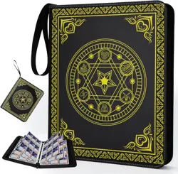 9 Pocket Card Binder for MTG/YGO/PTCG/Game Cards, Holds 900 Cards, Collector ... - Image 2
