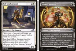1x - Selfless Samurai - [SELECT] - Kamigawa: Neon Dynasty (NEO) - CUC NM MTG - Image 1