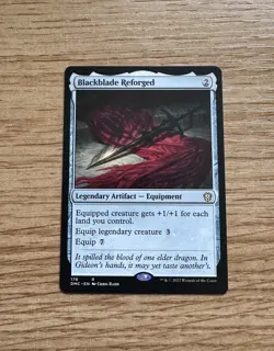 Blackblade Reforged - NM - MTG Commander: Dominaria - Magic the Gathering - Image 1