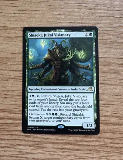 Shigeki, Jukai Visionary - NM - MTG Neon Dynasty - Magic the Gathering - Image 1