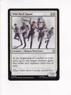 MAGIC THE GATHERING MTG MARVEL'S SPIDER-MAN WILD PACK SQUAD (#3) - Image 1