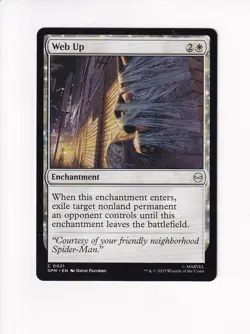 MAGIC THE GATHERING MTG MARVEL'S SPIDER-MAN WEB UP (#4) - Image 1