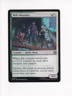 MAGIC THE GATHERING MTG MARVEL'S SPIDER-MAN WEB-WARRIORS - Image 1