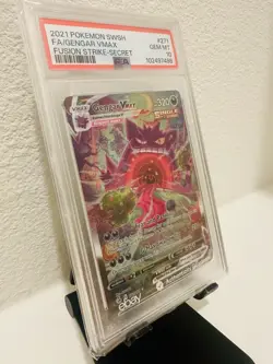 Pokemon Gengar VMAX Alternative Art Fusion Strike #271/264 GEM MINT PSA 10 - Image 4