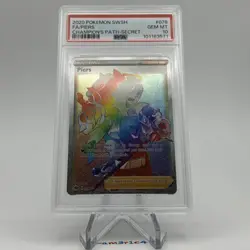 Japanese PSA 10 GEM MINT 2020 Pokemon SWSH Champion s Path Secret 078 FA PIERS O - Image 1