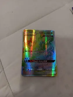Japanese Pokemon PSA 10 GEM MINT Cosmic Eclipse Nagandel Guzzlord Gx Secret 260 - Image 1
