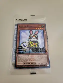Rescue Rabbit + NEYMAR Jr Token 2025 Promo Pack Selaed EFC1-EN001 YuGiOh - Image 1