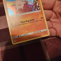 Mankey - 8/12 Pokemon Card 2019 McDonald's Promo - Holo Rare - LP/MP PLAYED - Image 4