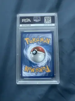 Pokemon TCG Blastoise GX Secret Rare Card 218/214 Unbroken Bonds PSA 9 - Image 2