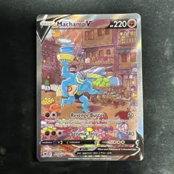 Machamp V - 172/189 - Pokemon Astral Radiance Alternate Art Ultra Rare Card NM - Image 1