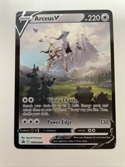 Arceus V SWSH204 SWSH: Sword & Shield Promo Cards Holo - Image 1