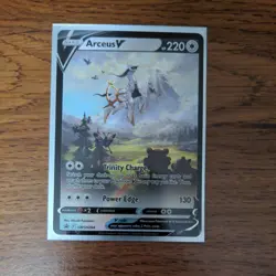 Pokemon TCG Arceus V SWSH204 2022 Figure Collection Black Star Promo Card - LP - Image 1