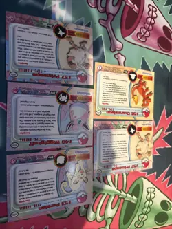 Lot Of Five Topps Pokemon Holo Cards - Image 2