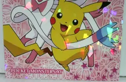NYMPHIA&PIKACHU Pocket Monsters XY Pokemon Card Nintendo Japan - Image 4