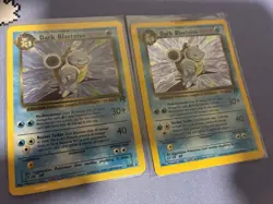 Pokemon Card Lot Dark Blastoise Holo/non Lp-Mp - Image 1