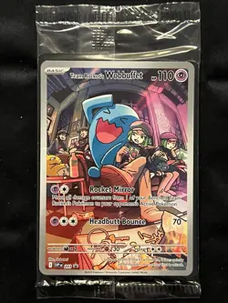 Destined Rivals Team Rockets Wobbuffet 203 Sealed + Sealed Energy Cards And Dice - Image 2