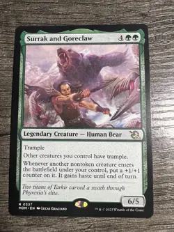 Surrak and Goreclaw MTG March of the Machine 0337 NM Regular English - Image 1
