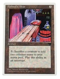 MTG Ashnod's Altar Anthologies Moderate Play Regular Vintage Old School Magic - Image 1