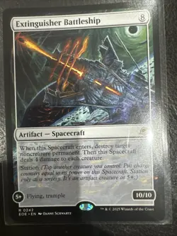 Extinguisher Battleship Foil EOE 0242 NM MTG Magic Edge Of Eternities - Image 1