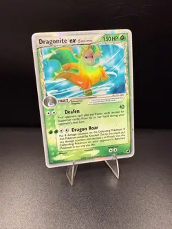 Pokemon TCG Dragonite EX Holo Rare Delta Species Dragon Frontiers 91/101 2006 - Image 1