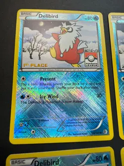 Delibird - 38/149 - Pokemon Boundaries Crossed League Promo 1st-4th Place SET NM - Image 2