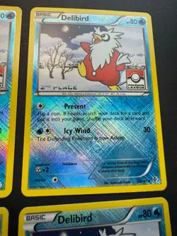 Delibird - 38/149 - Pokemon Boundaries Crossed League Promo 1st-4th Place SET NM - Image 3