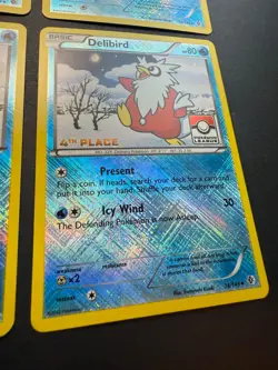 Delibird - 38/149 - Pokemon Boundaries Crossed League Promo 1st-4th Place SET NM - Image 5