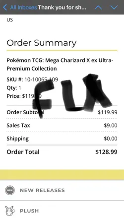 PRESALE Pokemon TCG Phantasmal Flames Mega Charizard X EX UPC CONFIRMED 11/14 - Image 2