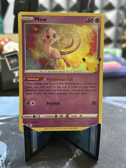 Mew 011/025 Holo Rare - 2021 Pokemon Celebrations 25th Anniversary LP - Image 1