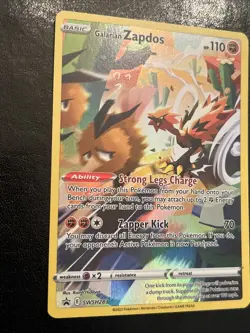 Pokemon TCG Galarian Zapdos SWSH283 Promo NM - Image 2