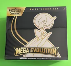 Pokemon TCG Mega Evolutions Elite Trainer Box Gardevoir Art Brand New ETB - Image 1