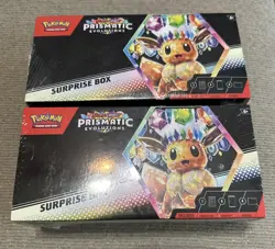Pokemon Prismatic Evolutions Surprise Box Lot Of 2 Factory Sealed - Image 1