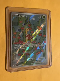 Shuckle 136/132 Illustration Rare Pokemon Mega Evolution NM - Image 2