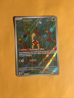 Shuckle 136/132 Illustration Rare Pokemon Mega Evolution NM - Image 4