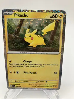 PIKACHU - McDonald's Promo 002/015 M24 EN 2024 Happy Meal Holo Foil Pokemon 2025 - Image 1