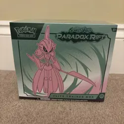 Pokemon Paradox Rift Elite Trainer Box ETBs Roaring Moon & Iron Valiant Sealed - Image 2
