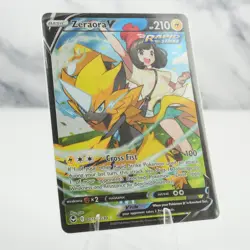 2022 Pokemon SWSH Silver Tempest Zeraora V Trainer Gallery Holo #TG16/TG30 - Image 1
