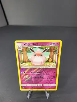 Wigglytuff 72/111 Crimson Invasion Reverse Holo Sun & Moon 2017 Pokemon TCG Mint - Image 5